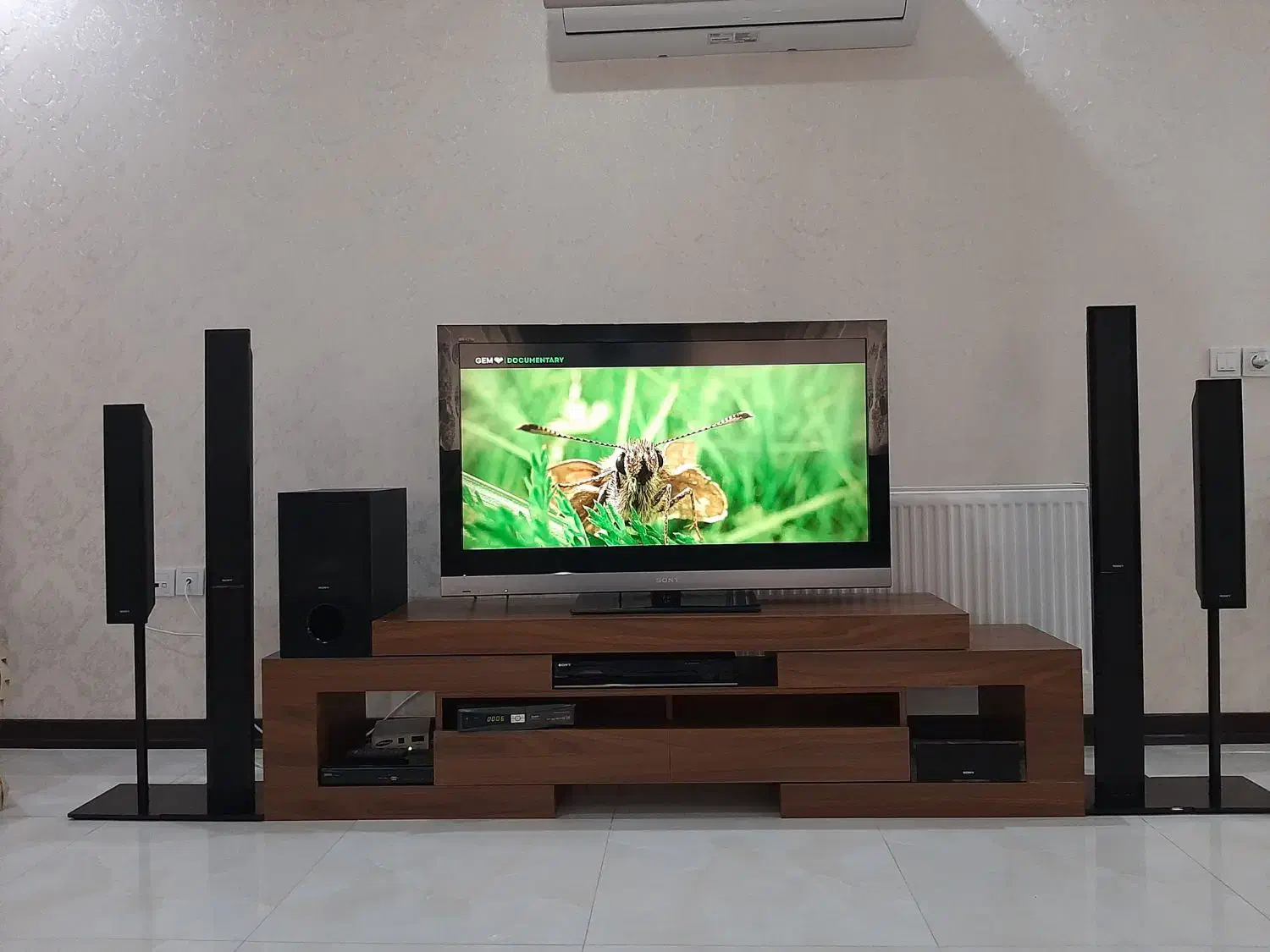 تلویزیون سونی اصل ۴۶ اینچ|تلویزیون و پروژکتور|رباطکریم, رباطکریم|دیوار