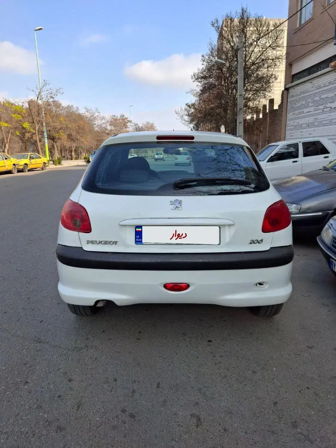 206 تیپ 5 مدل 1395|خودرو سواری و وانت|اردبیل, |دیوار
