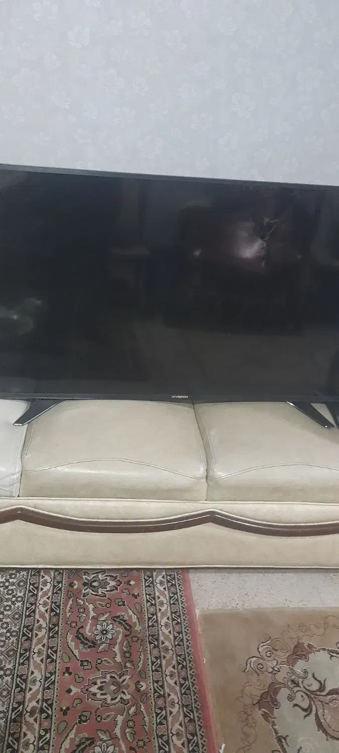 تلویزیون LED ۴۹ اینچ ایکس ویژن پنل شکسته|تلویزیون و پروژکتور|تهران, افسریه جنوبی|دیوار