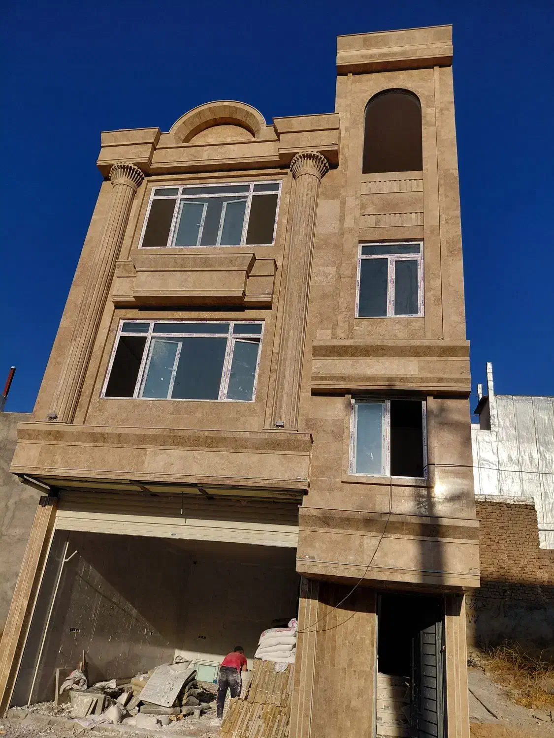 سنگ کاری نما|خدمات پیشه و مهارت|خرمآباد, |دیوار