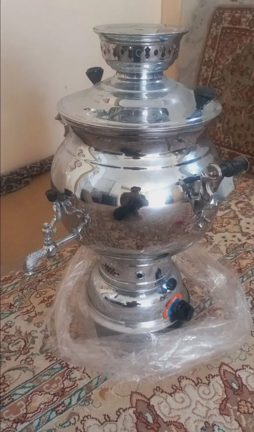 سماور آکبند پر نوش|سماور، چای‌ساز، قهوه‌ساز|قروه, |دیوار