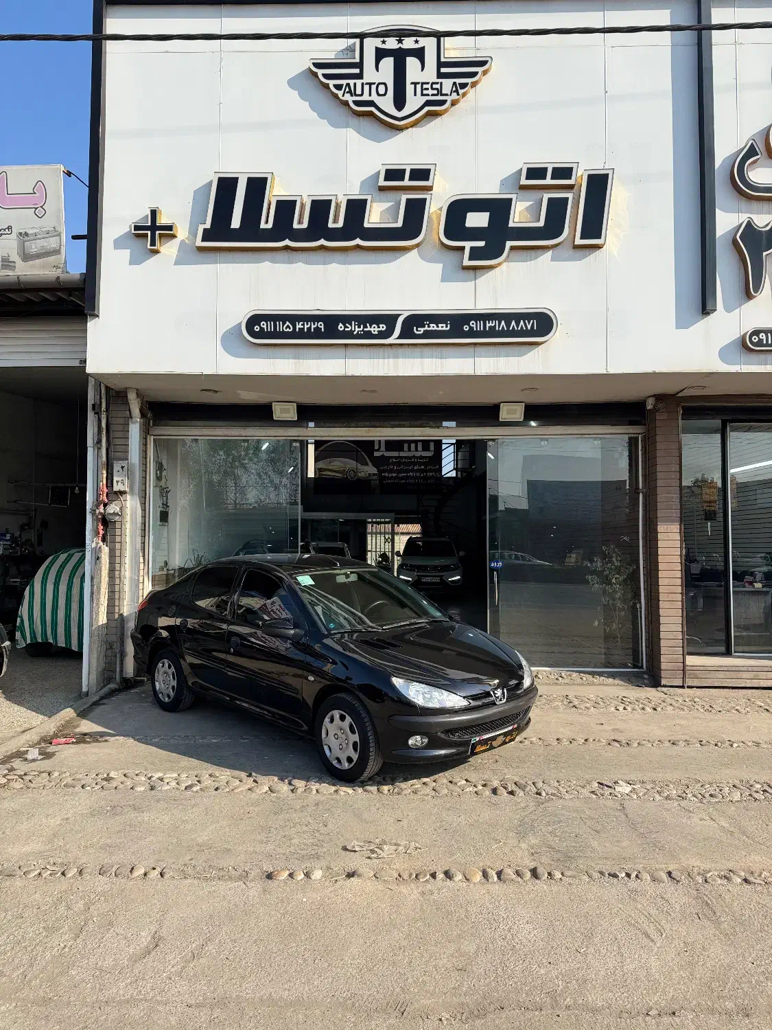 پژو 206 SD (صندوق دار) 1396 مشکی|خودرو سواری و وانت|بابل, |دیوار