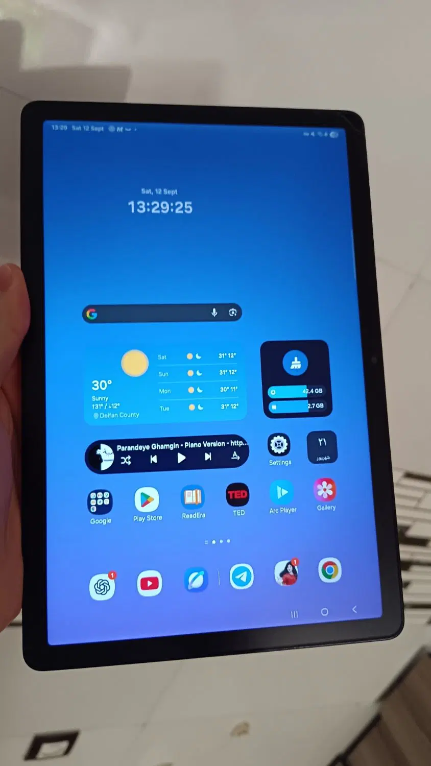 Samsung Galaxy tab A9 Plus 5g 64/4gb|تبلت|نورآباد, |دیوار
