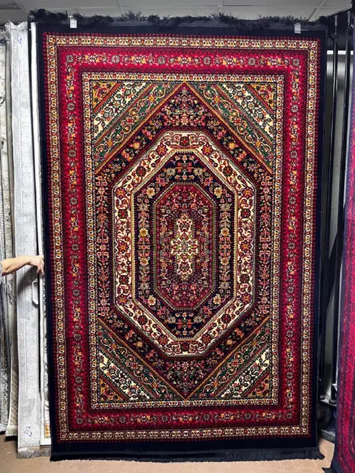 فرش سنتی زمینه لاکی|فرش|تهران, شکوفه (عبدل آباد)|دیوار