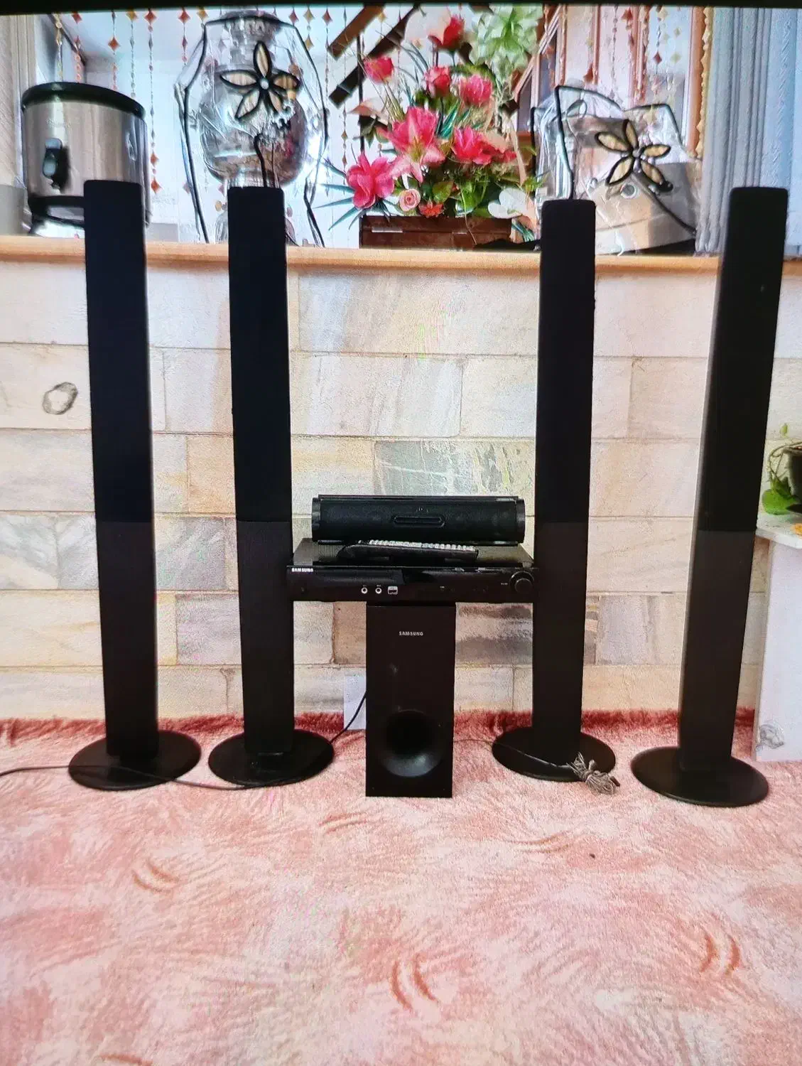 سینما خانواده سامسونگ بلوتوثی وصل|سیستم صوتی خانگی|میبد, |دیوار