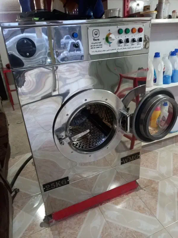 ماشین ابشویی ۲۵ کیلویی اینورتر دار|ماشین‌آلات صنعتی|خرامه, |دیوار