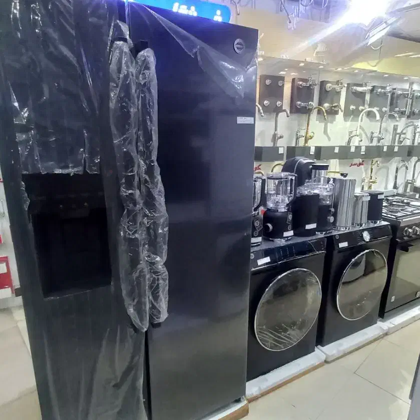 یخچال مشکی مات ایتالیایی|یخچال و فریزر|الوند, |دیوار