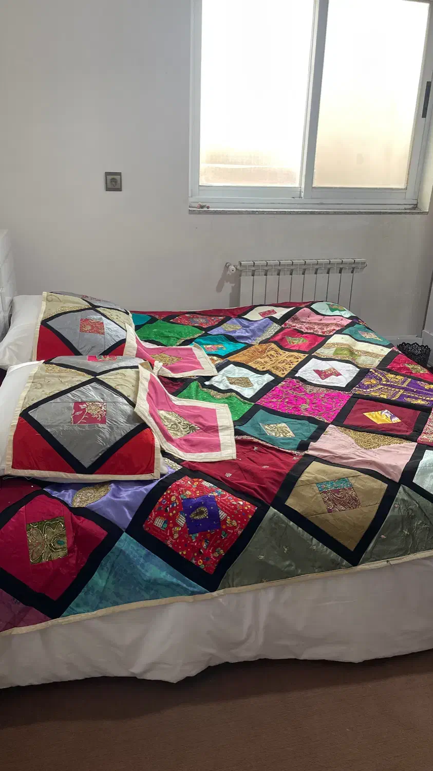 روتختی سنتی منجق دوزی دونفره با تخفیف|سرویس روتختی|ساری, |دیوار