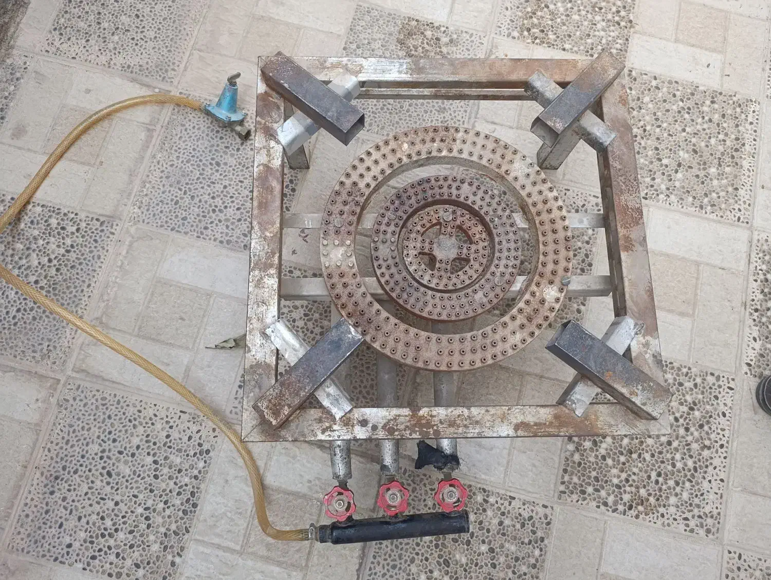 پلوجوش۳ شعله جنس خوب با رگراتور فشارقوی|اجاق گاز و لوازم برقی پختوپز|جیرفت, |دیوار