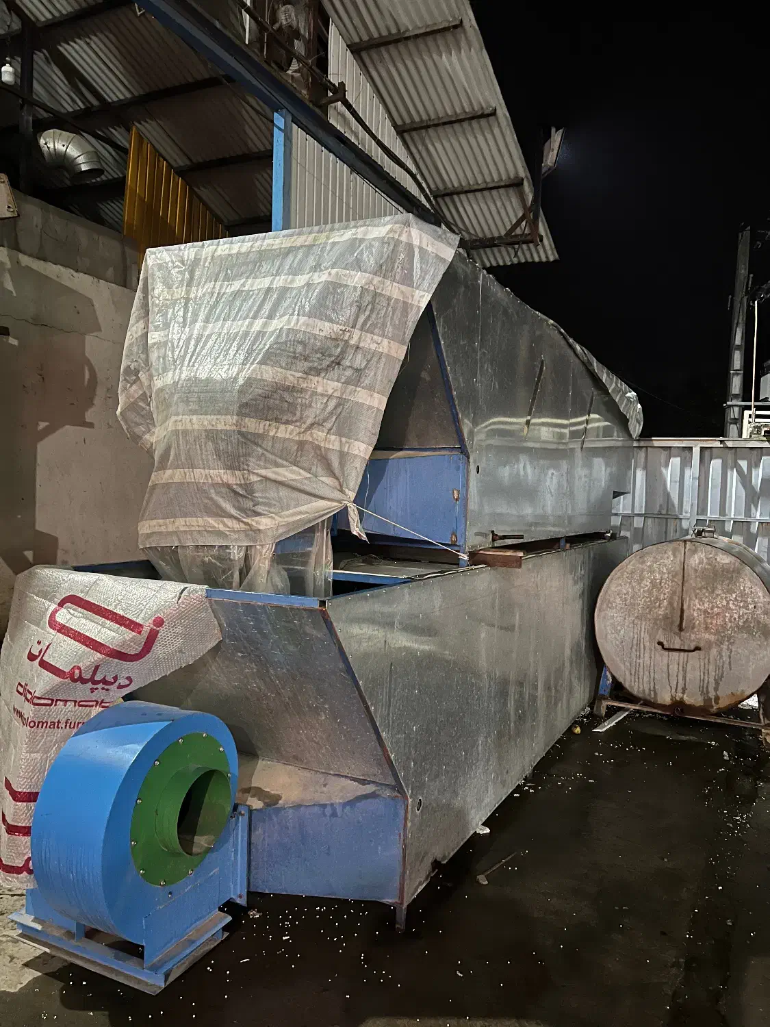 خشک کن صنعتی یونولیت|ماشینآلات صنعتی|تالش, هشتپر|دیوار