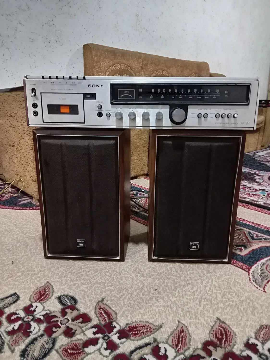 استریو سونی با باند سونی|سیستم صوتی خانگی|شیراز, شهرک گلها|دیوار