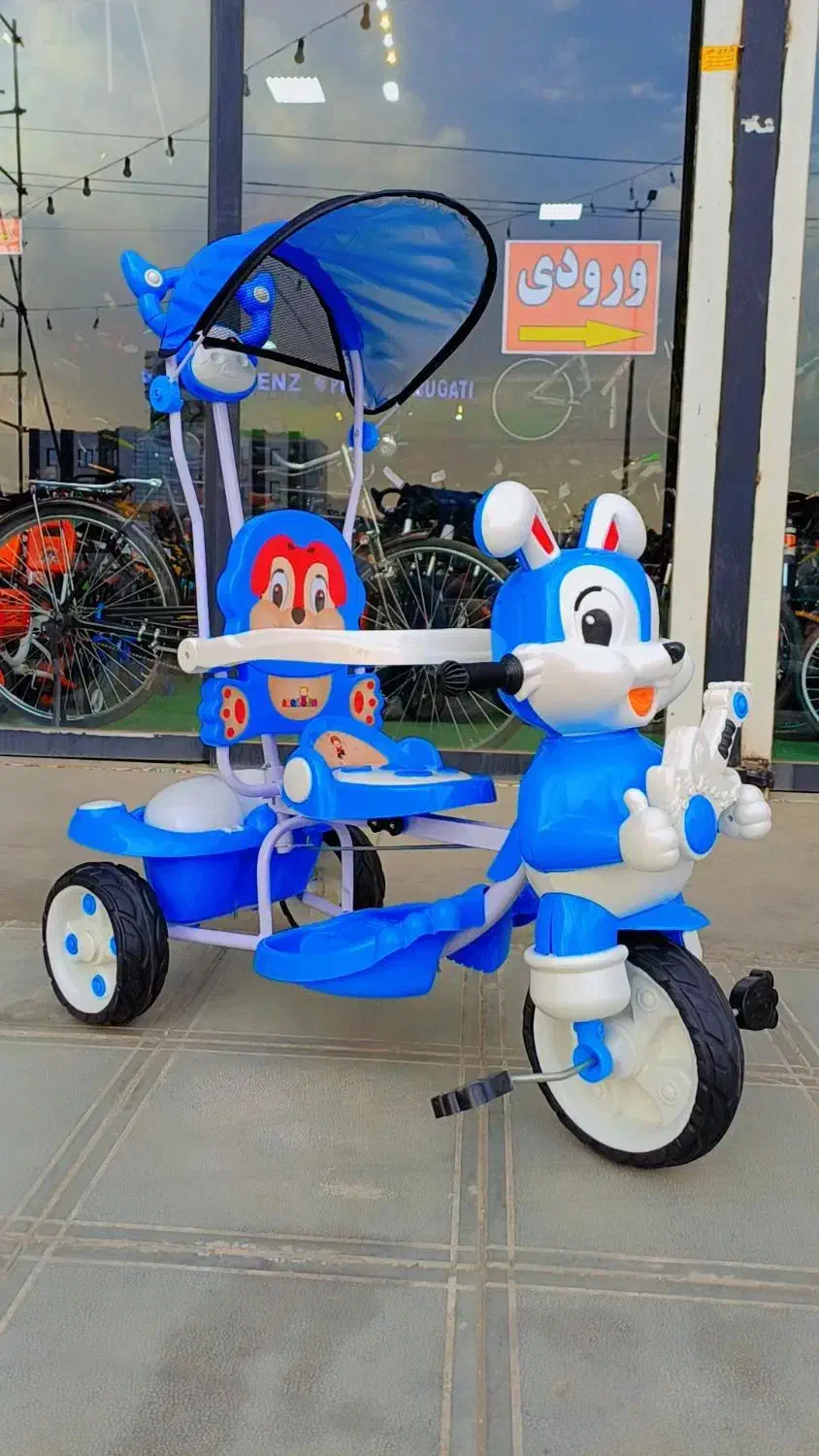 سه چرخه فلزی مدلRABITرنگ بندی موجود|اسباببازی بچه|مشهد, توس (بلوار توس)|دیوار