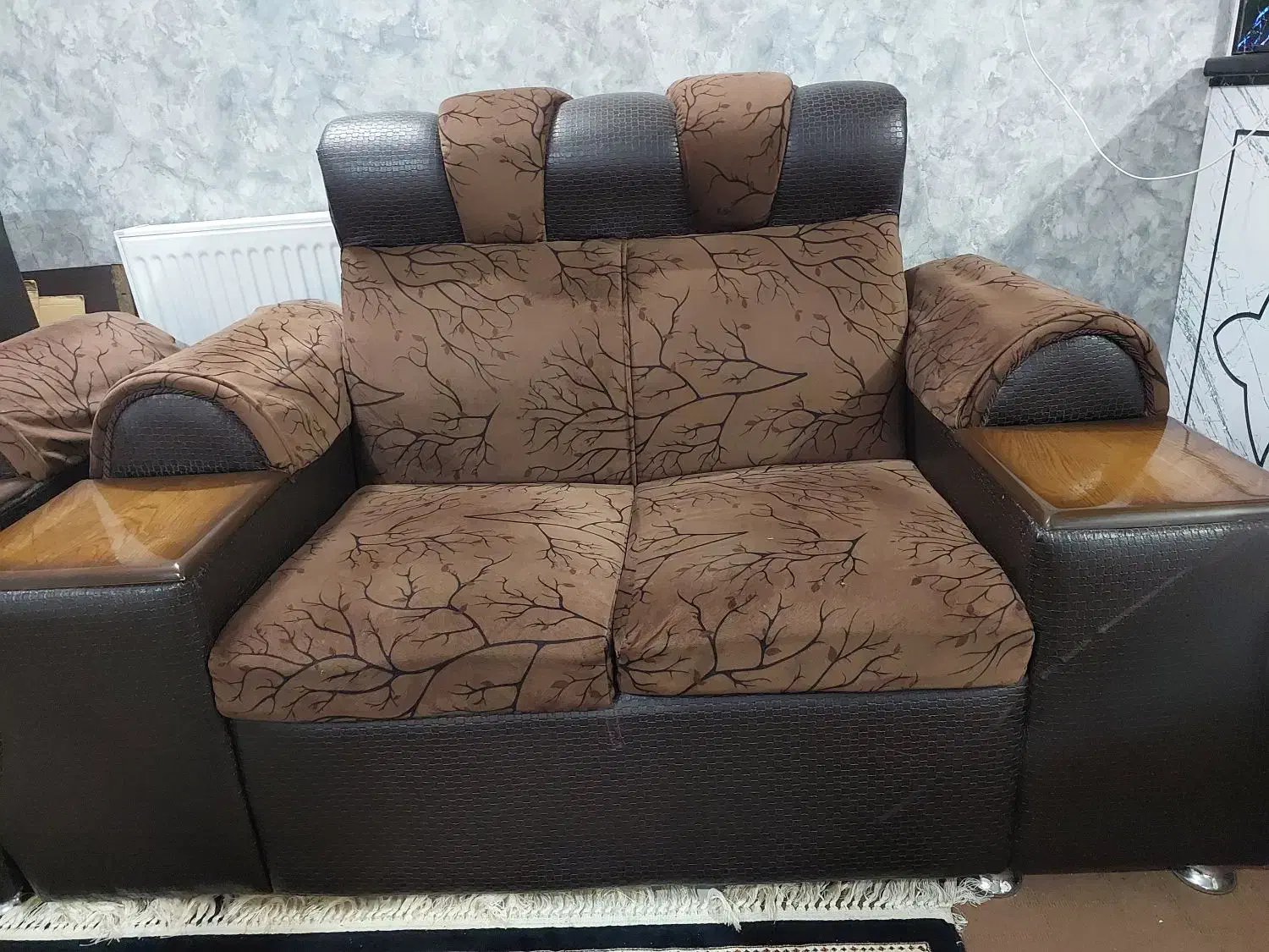 مبل ۷ نفره طرح ال|مبلمان خانگی و میز عسلی|خمین, |دیوار