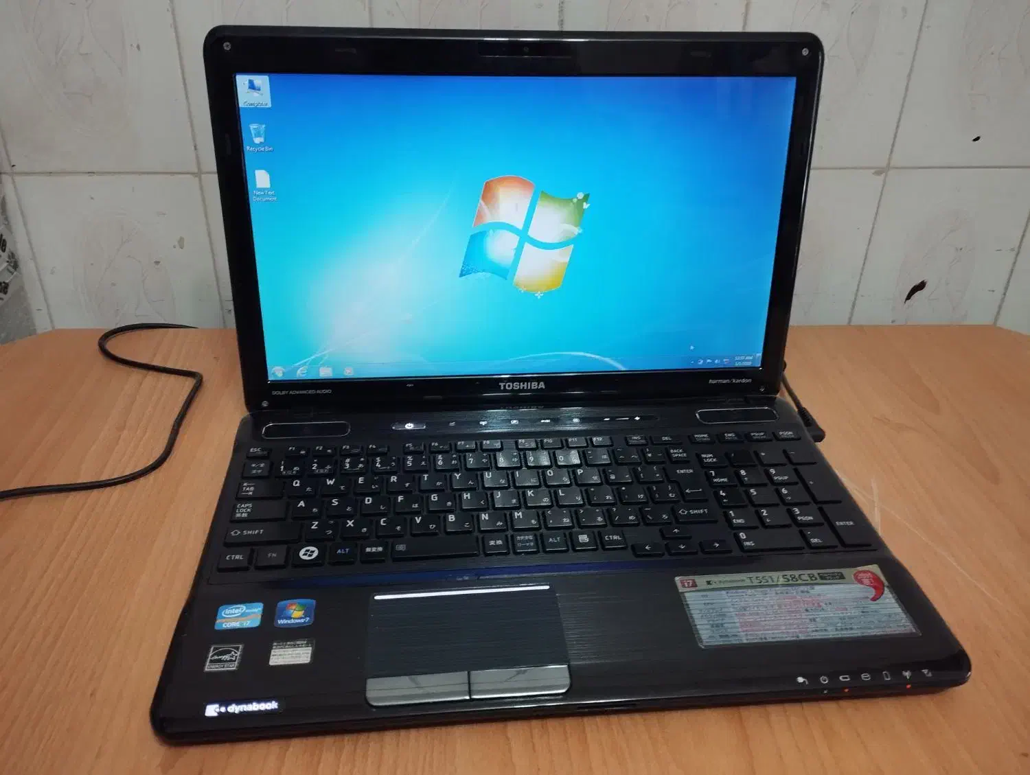 لپتاپ i7 نسل 2 توشیبا|رایانه همراه|مبارکه, |دیوار