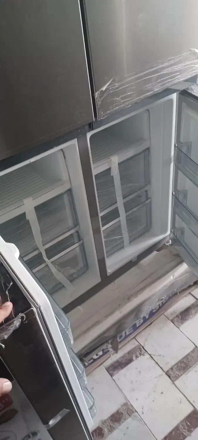 یخچال سایدبای ساید میدیا سیلور۴درب|یخچال و فریزر|لار, |دیوار