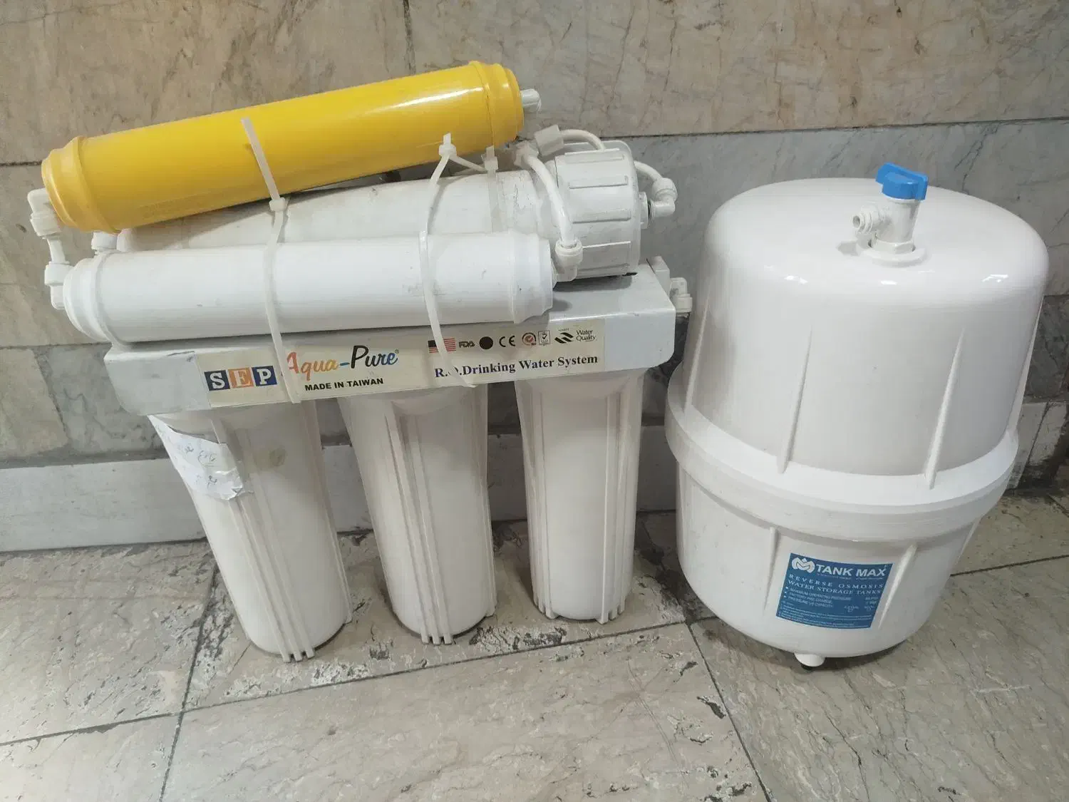 مخزن دستگاه تصفیه آب تایوان|آبسردکن و تصفیه آب|تهران, بریانک|دیوار