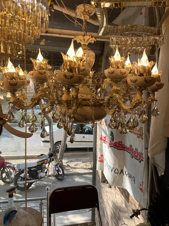 انواع لوستر تولیدی لوستر سلطنتی اف ویژه خرید نقدی|لوستر و چراغ آویز|اصفهان, شهرک کاوه|دیوار