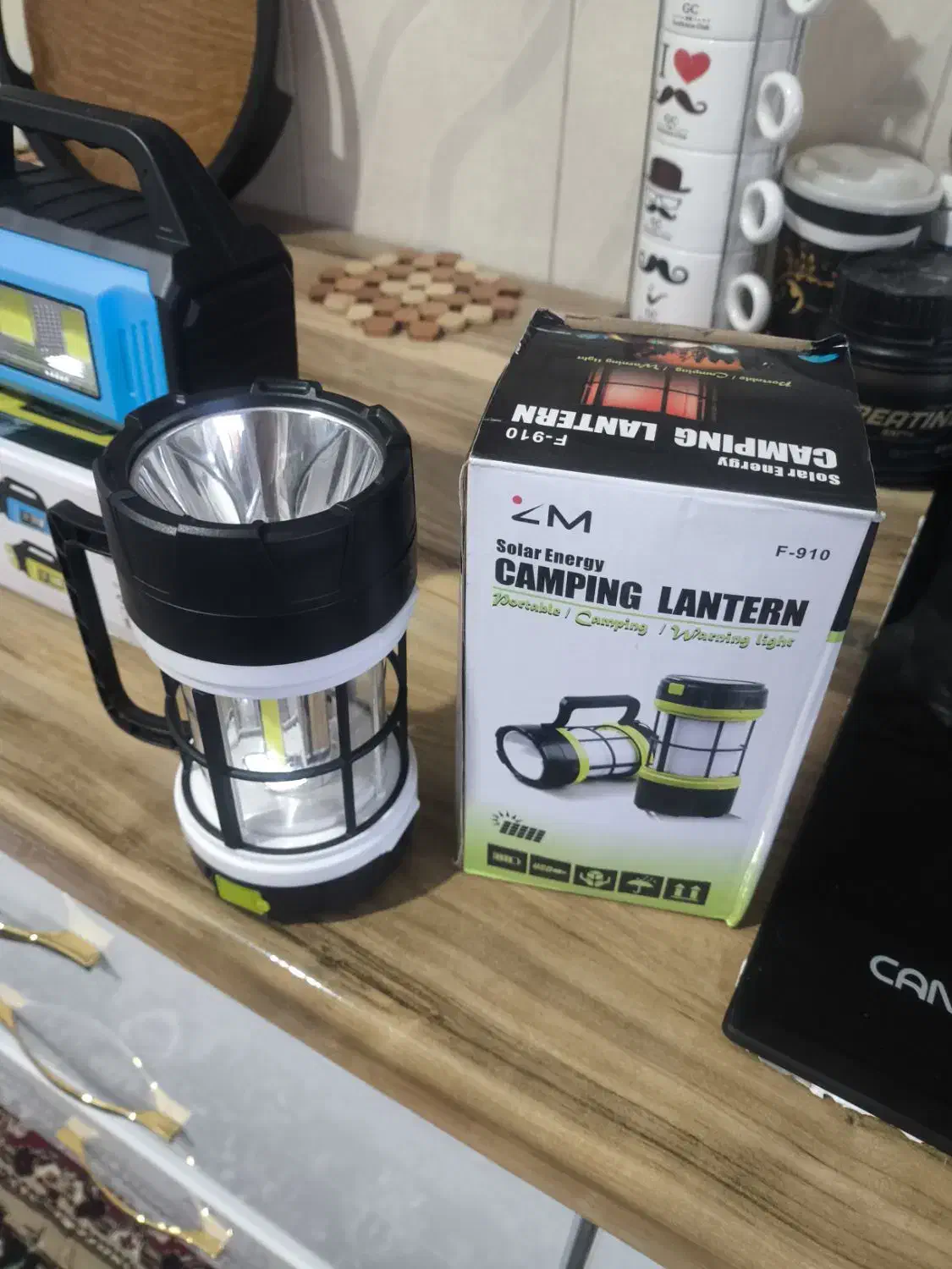 چراغ نگهبانی وپیشانی شارژی|لامپ و چراغ|شادگان, |دیوار