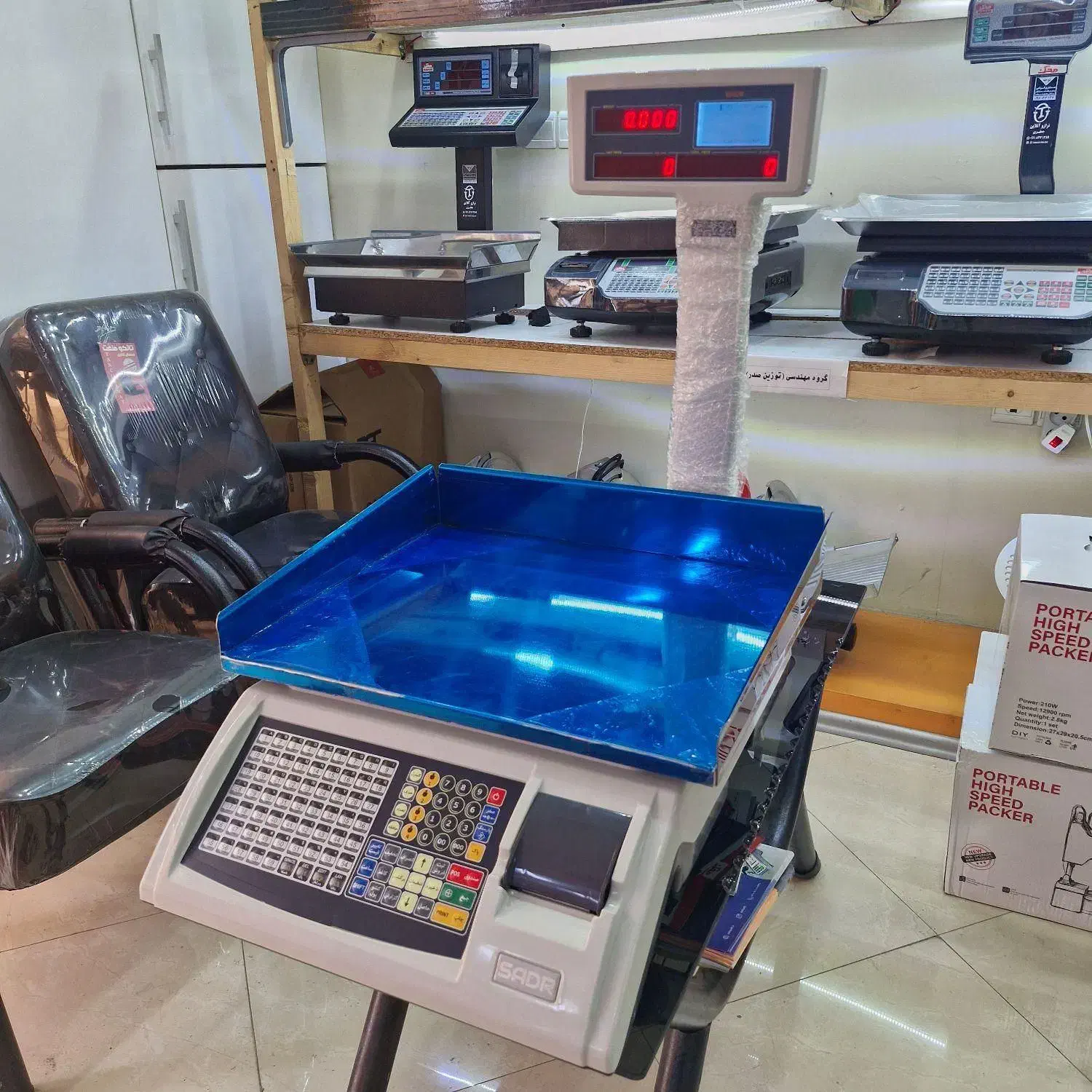 ترازو لیبل پرینتر در حد نو|فروشگاه و مغازه|سمنان, |دیوار