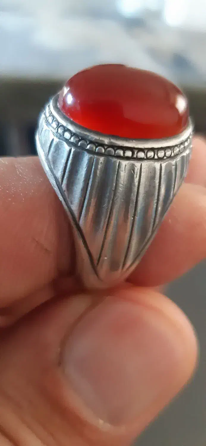 انگشتر عقیق اصل یمن|جواهرات|بابل, |دیوار