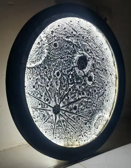 تابلو ماه قطر ۴۵|تابلو، نقاشی، عکس|تاکستان, |دیوار