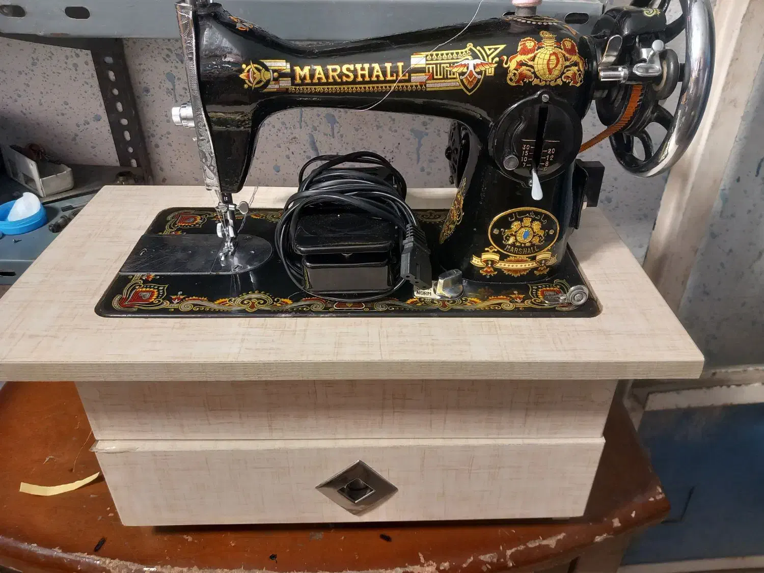 چرخ خیاطی دوکل|چرخ خیاطی و ریسندگی|ایرانشهر, |دیوار