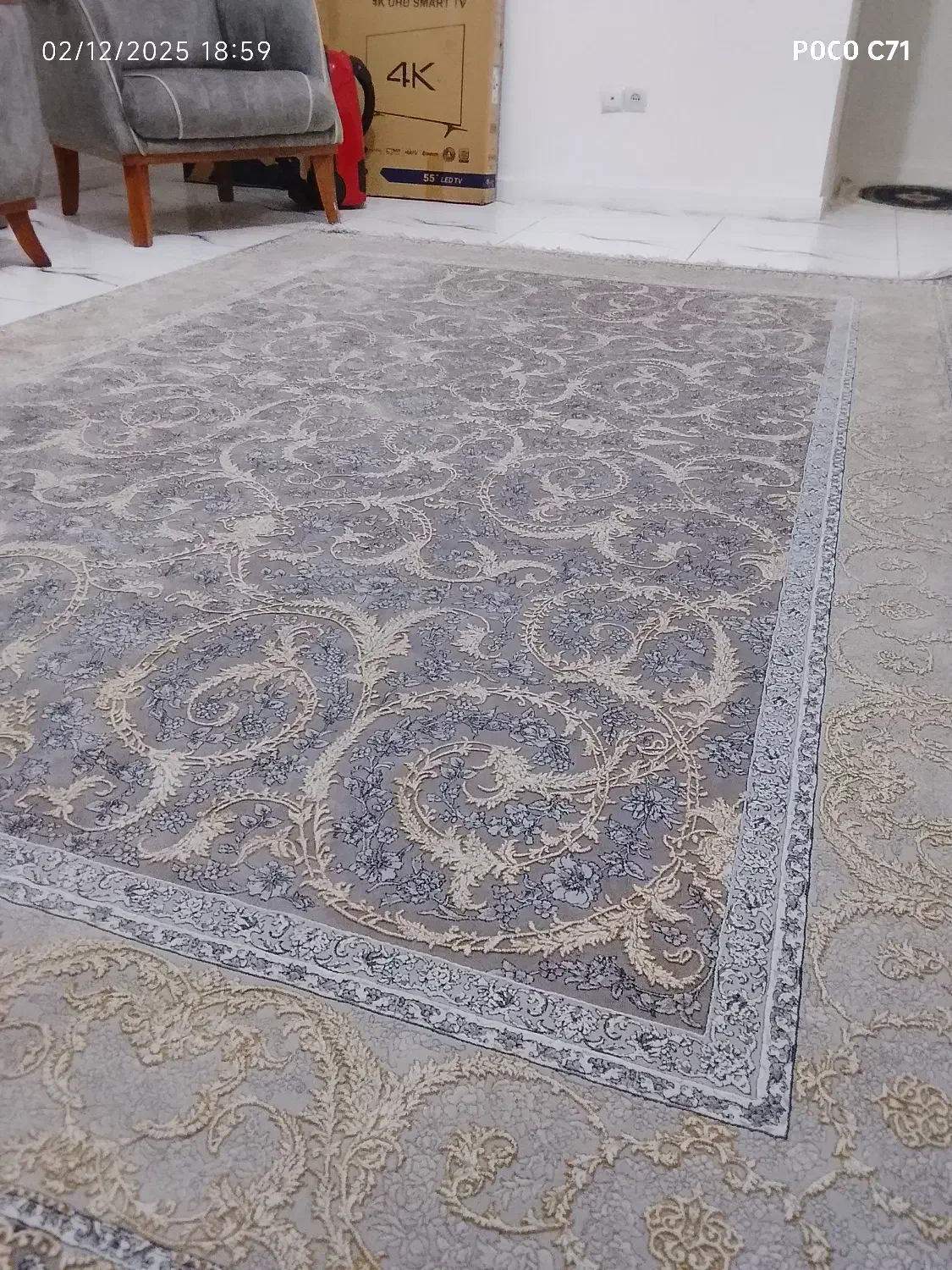 فرش ۶متری نو ۱۰ماه استفاده شده|فرش|اندیشه, اندیشه فاز ۱|دیوار