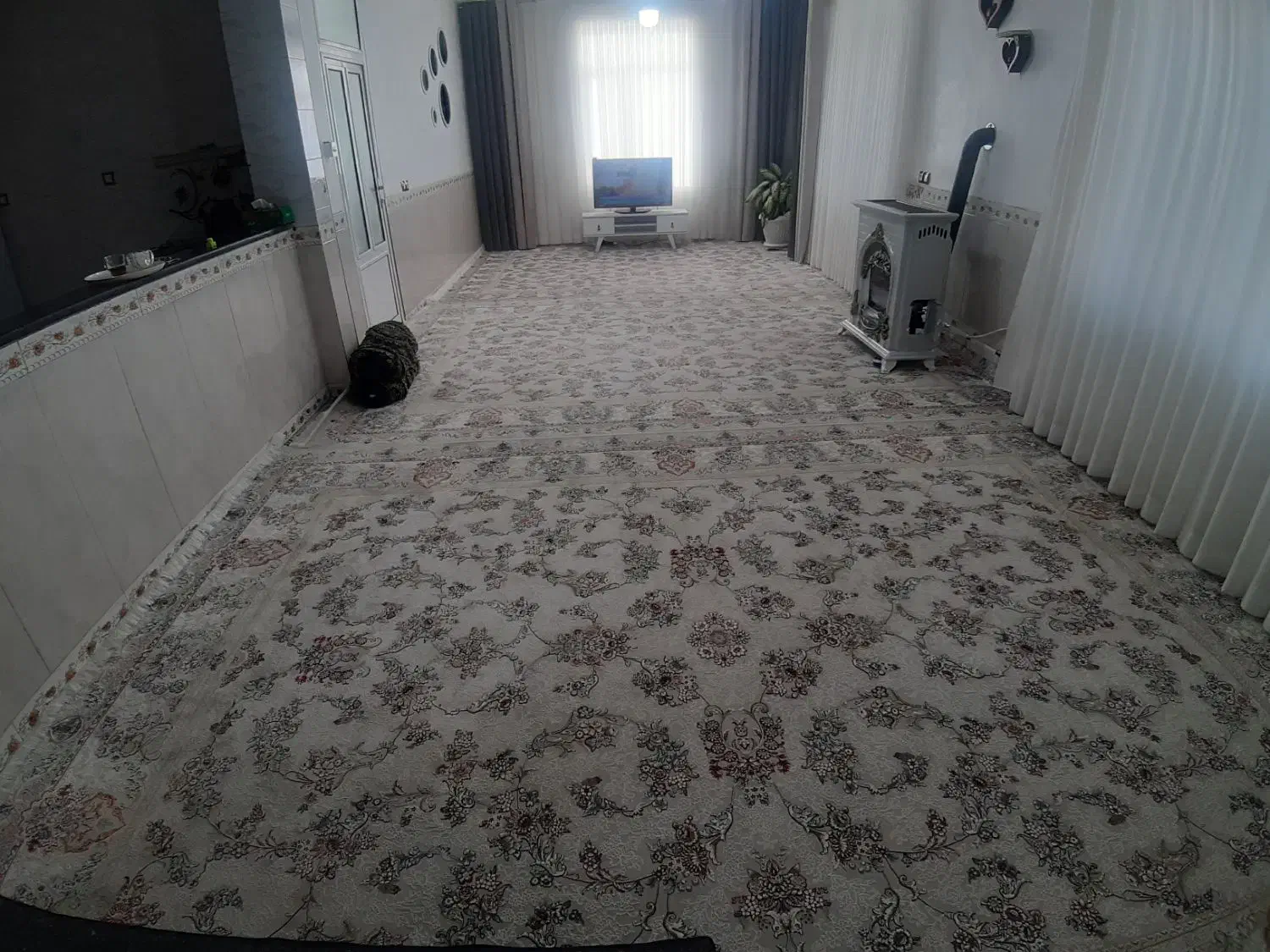 فرش ۱۲ متری|فرش|ثلاث باباجانی, |دیوار