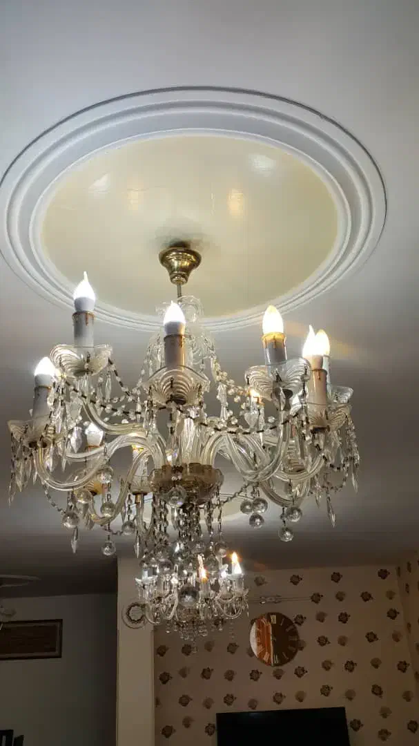 لوستر رویال کریستال|لوستر و چراغ آویز|اندیشه, اندیشه فاز ۳|دیوار