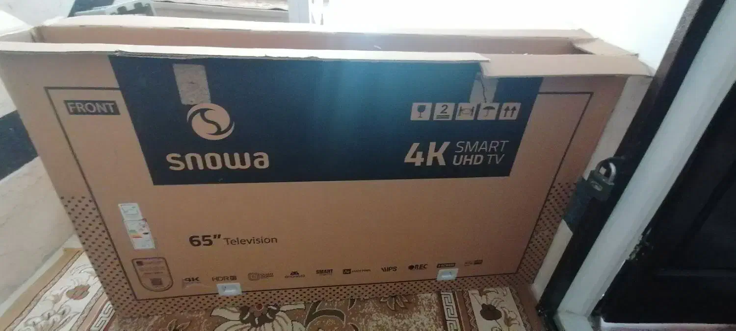 کارتون تلویزیون 65 اینچ|تلویزیون و پروژکتور|اسلام‌شهر, شهرک مفیدی|دیوار