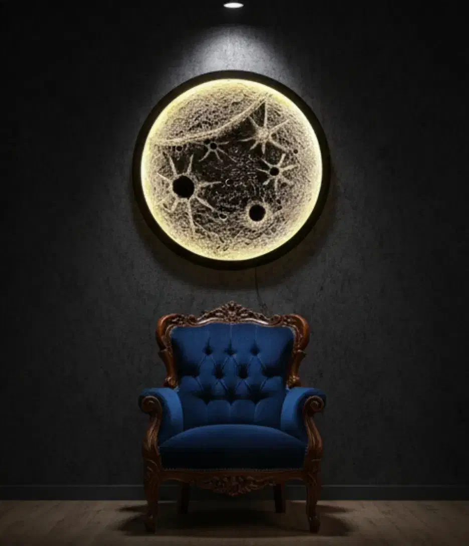 تابلو ماه دکوراتیو|تابلو، نقاشی، عکس|شهریار, شهریار|دیوار