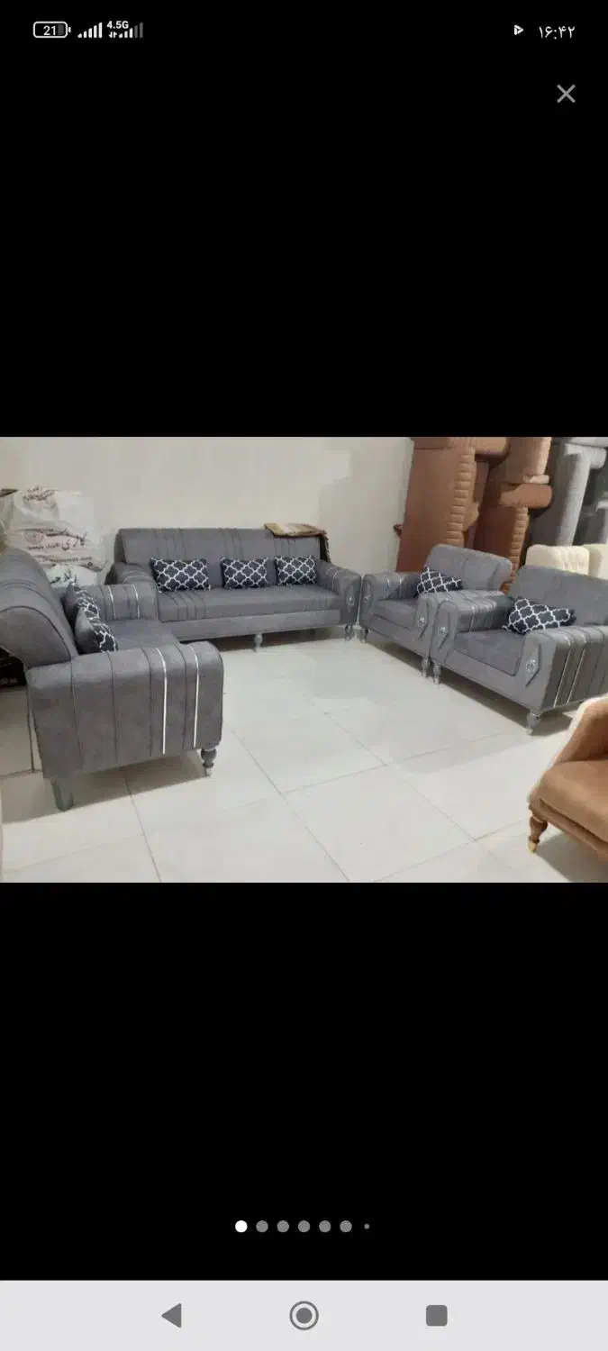مبل کالیفرنیا ۷نفره کد ۱۰۰|مبلمان خانگی و میز عسلی|آمل, |دیوار