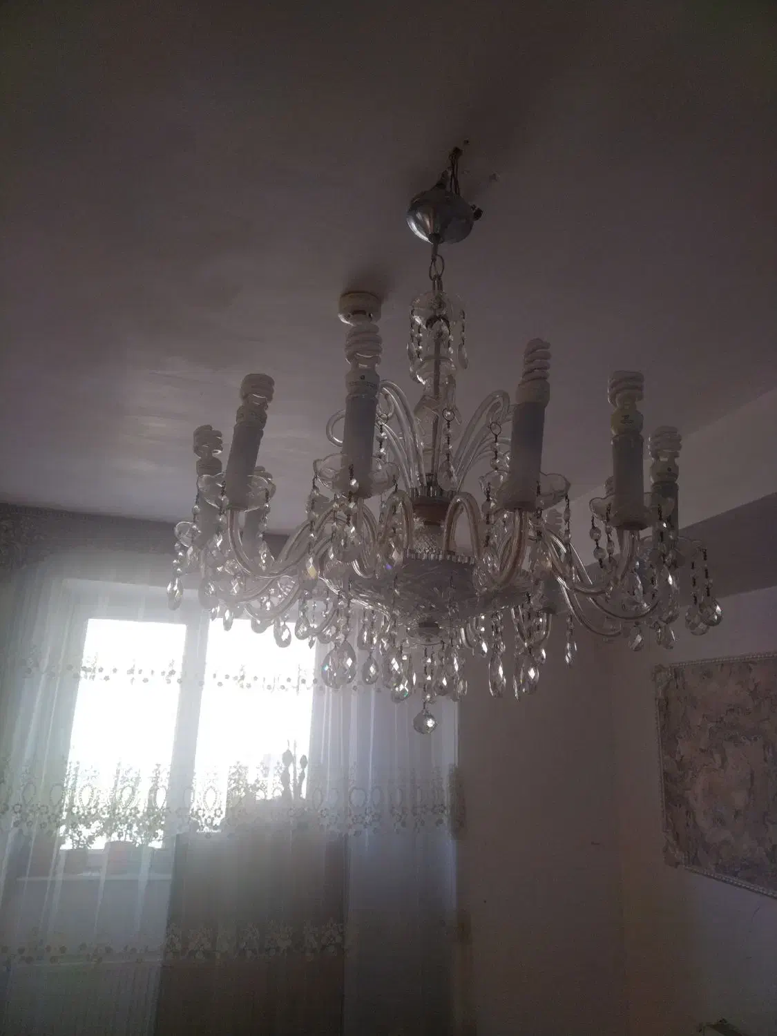 لوستر هشت شانه خوب برای منزل|لوستر و چراغ آویز|تبریز, |دیوار