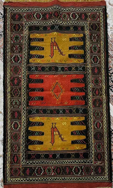 گلیم فرش دستبافت قشقایی|گلیم، جاجیم، گبه|تهران, ونک|دیوار