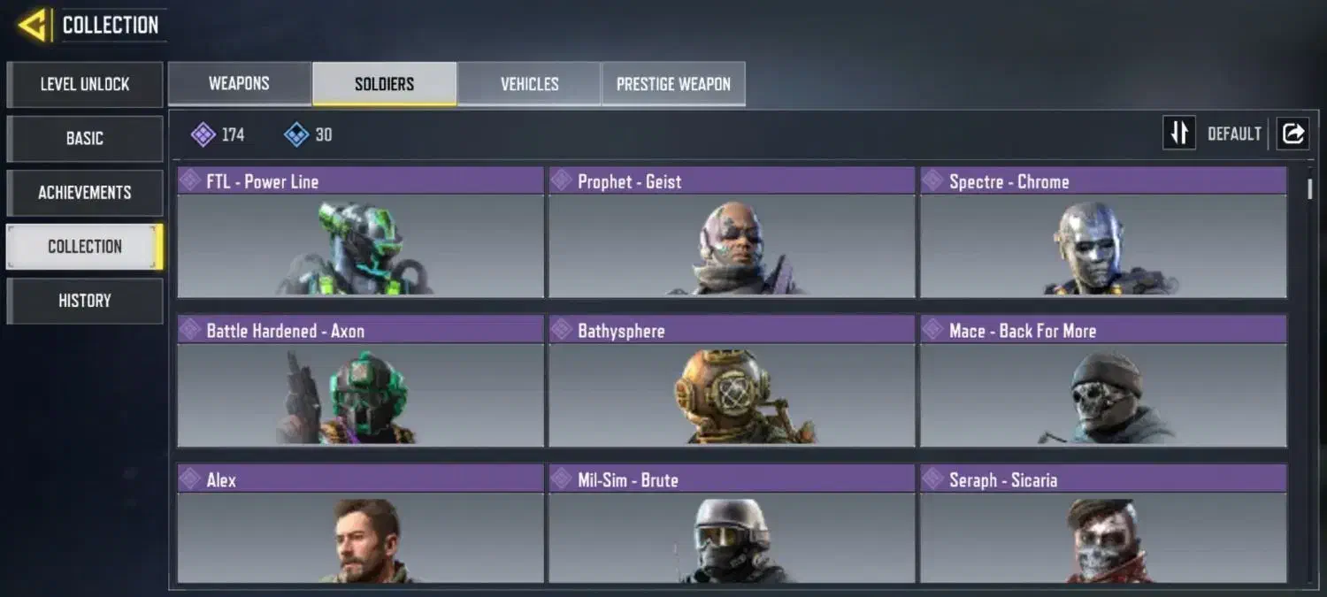 اکانت کالاف دیوتی موبایل گاد|کنسول، بازی ویدئویی و آنلاین|اردبیل, |دیوار