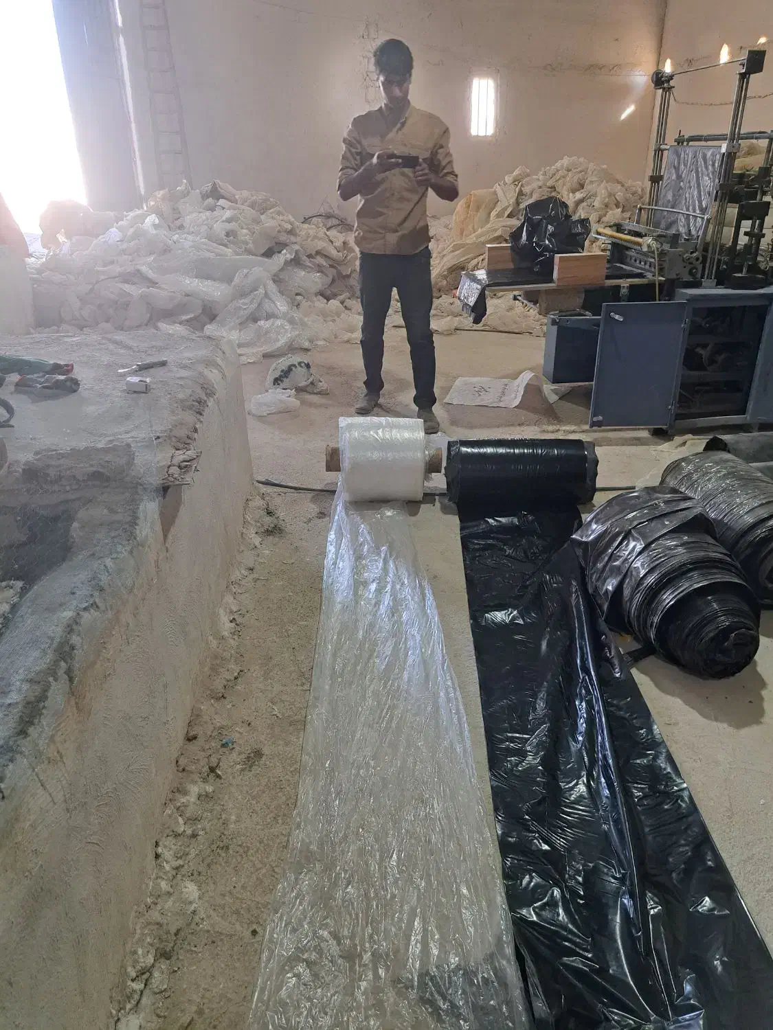 نایلون زباله|ظروف نگهدارنده، پلاستیکی، یک‌بارمصرف|زابل, |دیوار