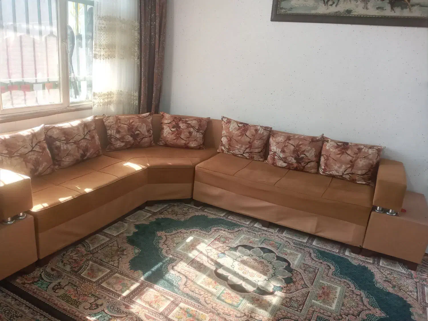 مبل ال هفت نفره|مبلمان خانگی و میز عسلی|تهران, ازگل|دیوار