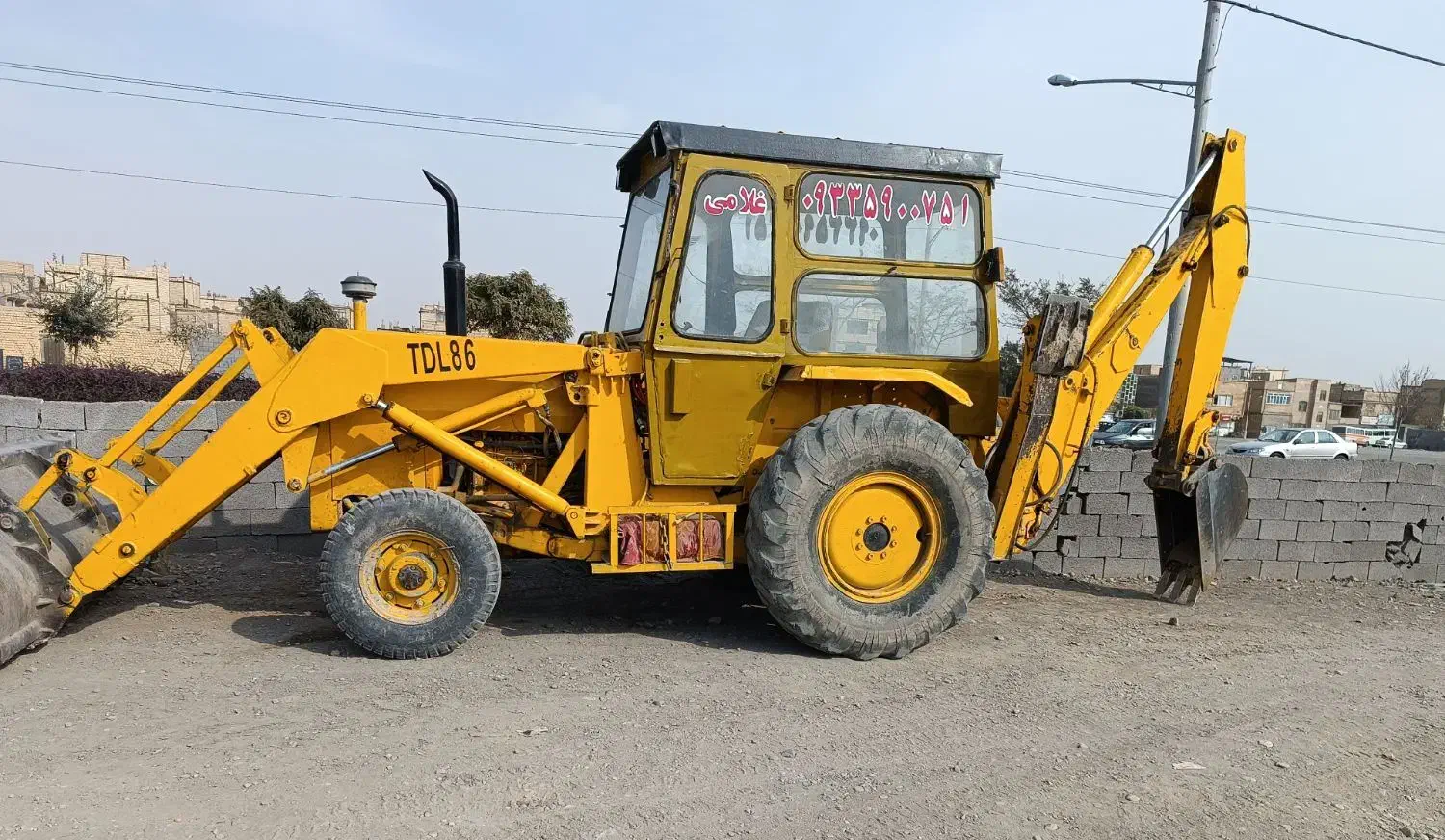 بیل بکهو تی دی ال|خودرو سنگین|مشهد, توس (بلوار توس)|دیوار