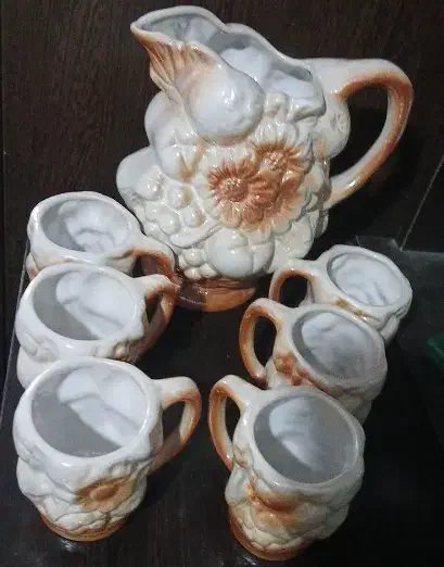 پارچ و لیوان سرامیکی قدیمی|کلکسیون و سرگرمی|تهران, بهارستان|دیوار