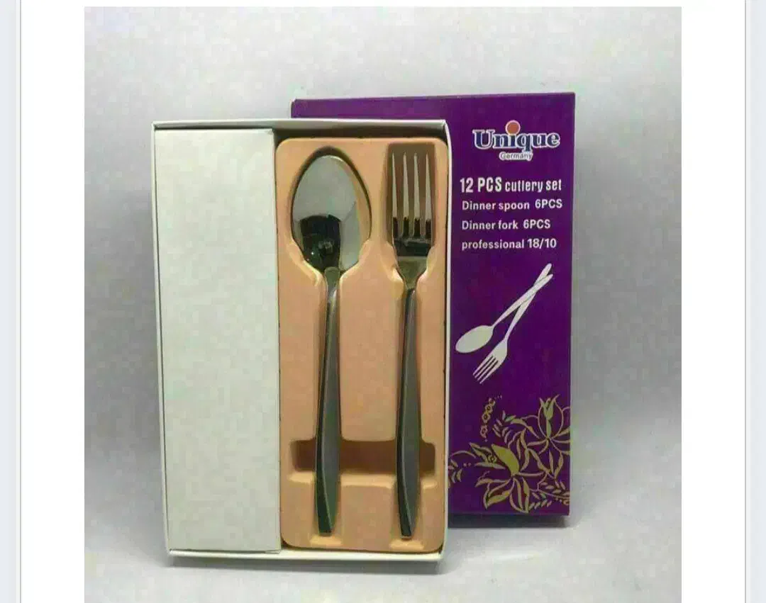 ست قاشق وچنگال Unique مدل استیل 12عددی|ظروف سرو و پذیرایی|شیراز, بازار|دیوار