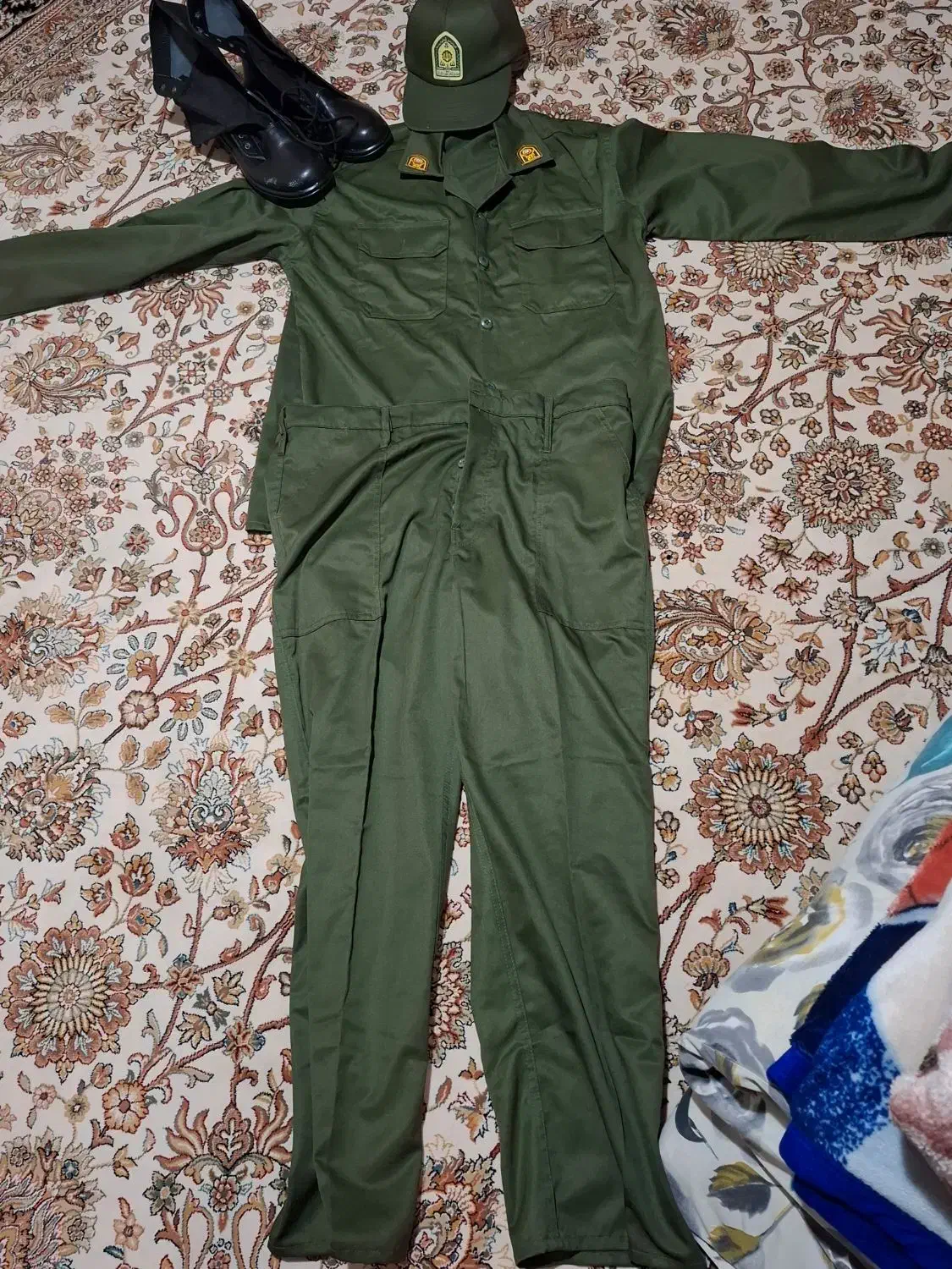 لباس سربازی نیروی انتظامی سایز بزرگ ۵۴|لباس|پاکدشت, پاکدشت (مامازند)|دیوار