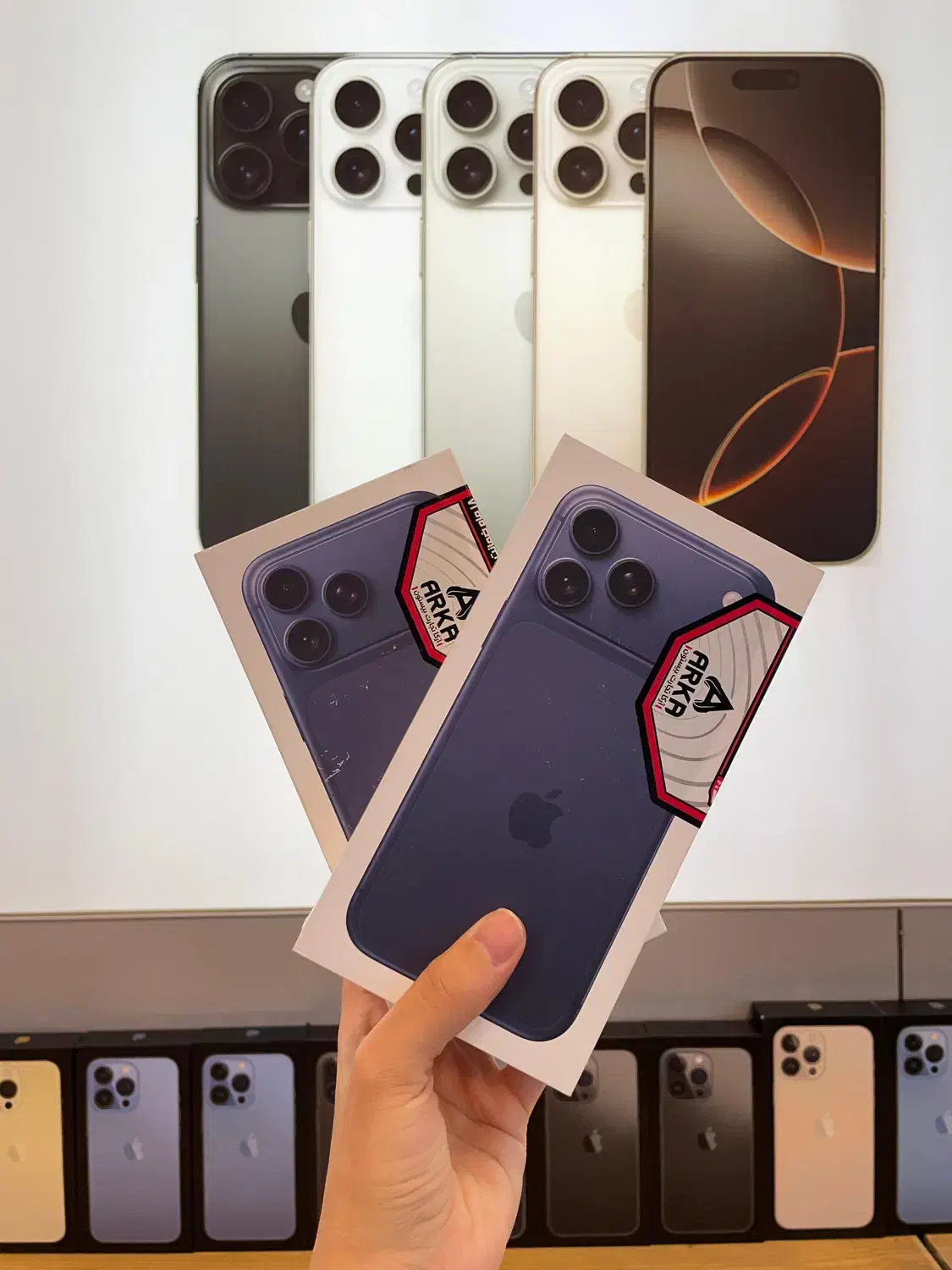 ایفون17 pro max حافظه ۲۵۶ ZA/A|موبایل|شیراز, معالی‌آباد|دیوار