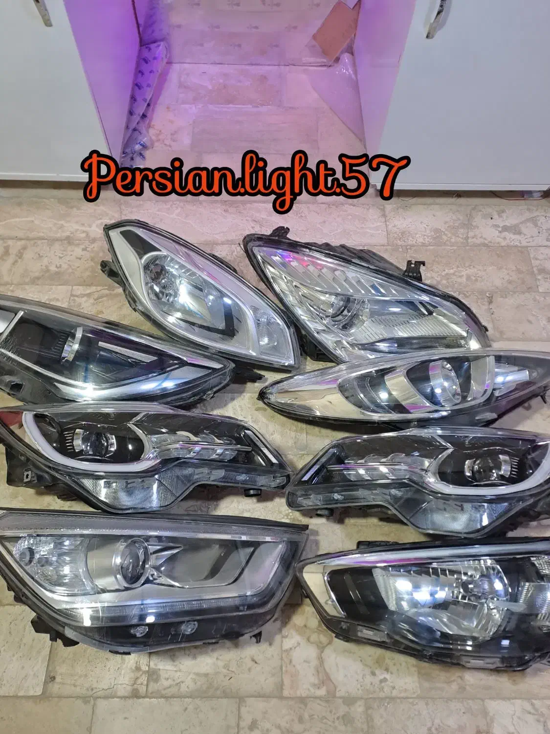 چراغ اسپرت/خدمات چراغ/شفاف‌سازی/تقویت نور/طلق|خدمات موتور و ماشین|خمین, |دیوار