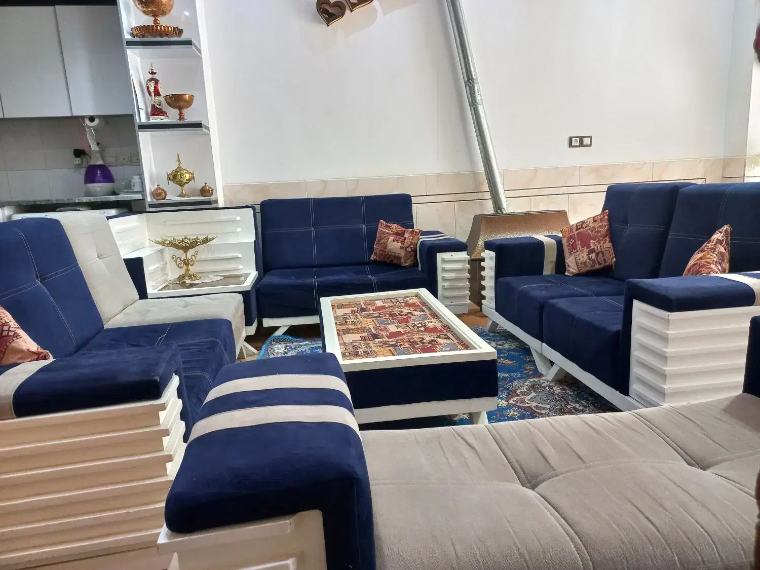 مبل راحتی شیک|مبلمان خانگی و میز عسلی|نجفآباد, جلال آباد|دیوار