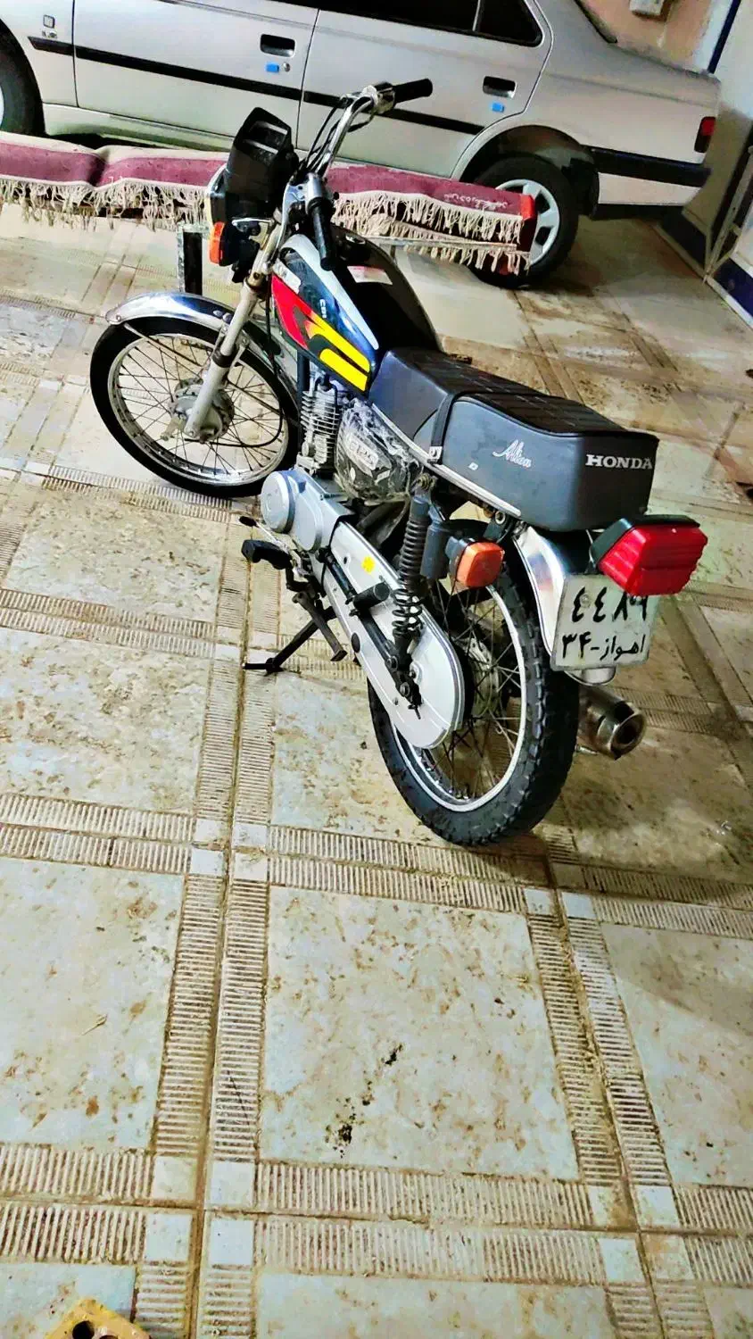 موتور پلاک قدیم|موتورسیکلت|کارون, |دیوار