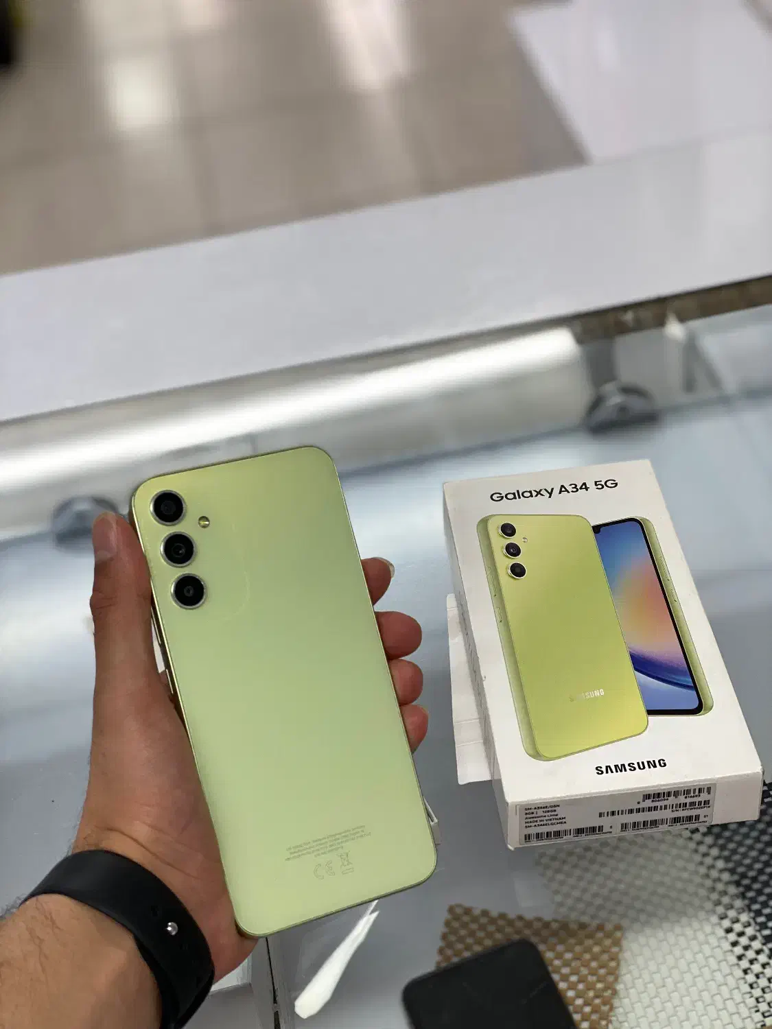 فروش اقساطی SAMSUNG A34 128/8G با گارانتی ۱۲ ماه|موبایل|بابل, |دیوار