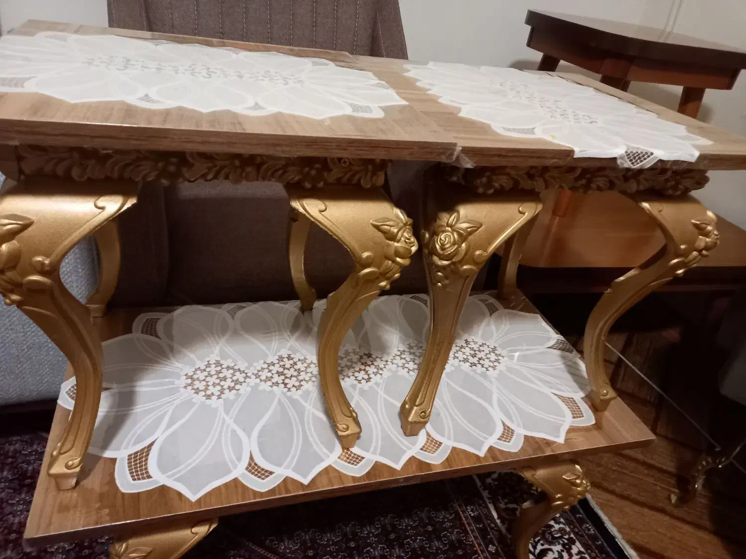 سه عدد جلو مبلی یا میز عسلی|مبلمان خانگی و میز عسلی|سهند, |دیوار