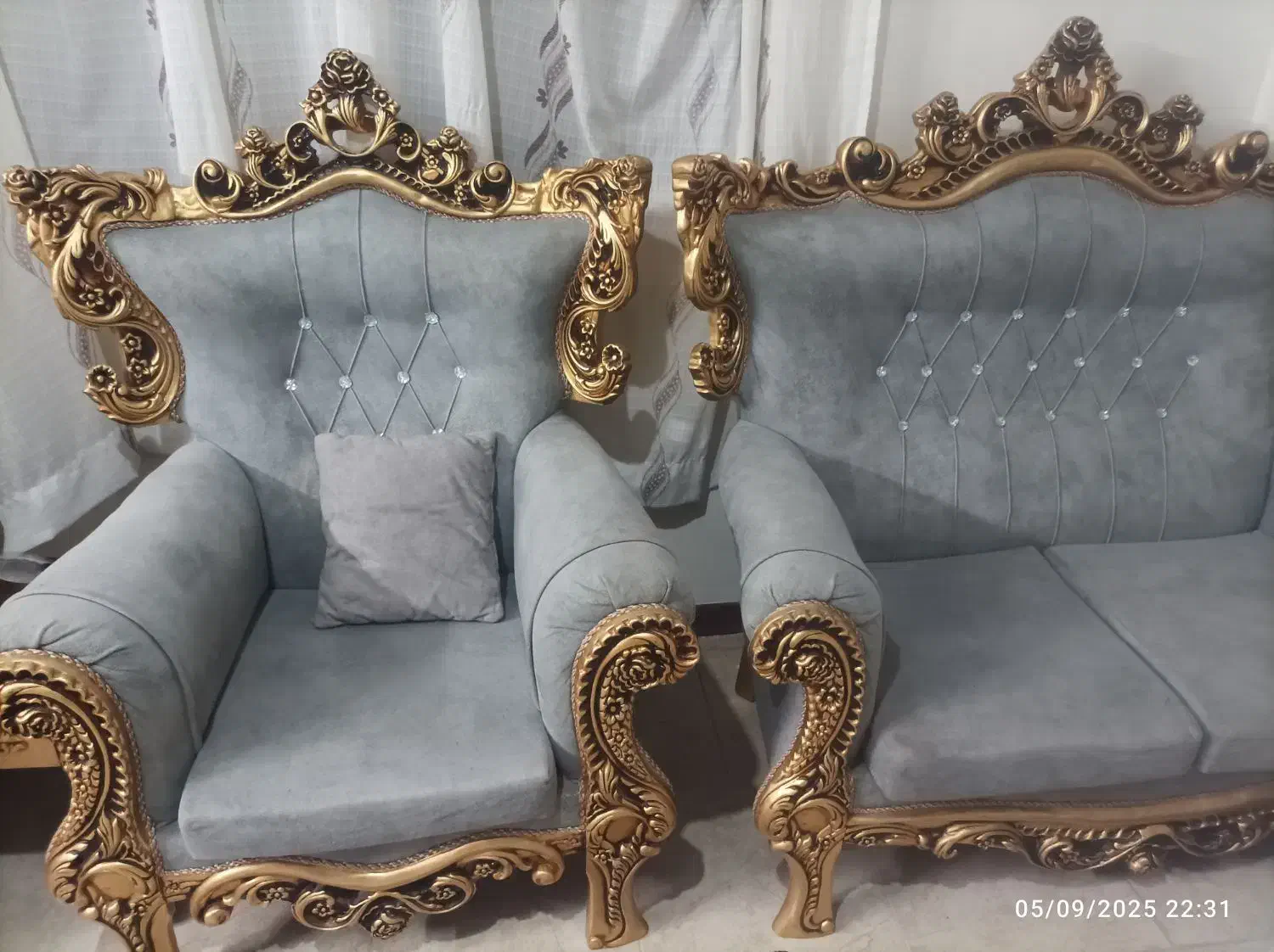 فروش مبل سلطنطی|مبلمان خانگی و میز عسلی|کهریزک, |دیوار