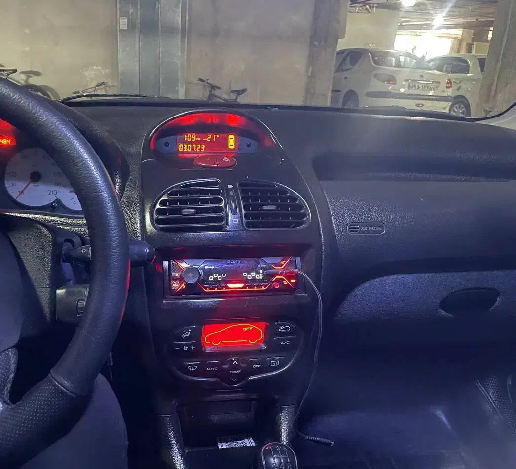 206 تیپ 5 کم کار|خودرو سواری و وانت|سنندج, |دیوار