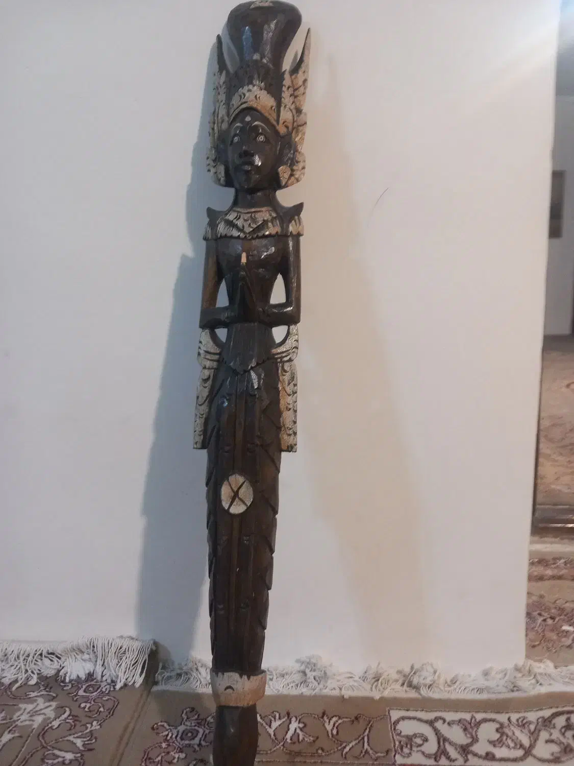 مجسمه چوبی دست ساز|مجسمه، تندیس، ماکت|گرگان, |دیوار